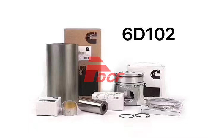 Động cơ diesel Piston Liner Kit Cylinder Replacement Assembly cho máy đào